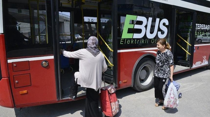 Elektrikli Otob&uuml;sler Pazar Servisine Devam Ediyor