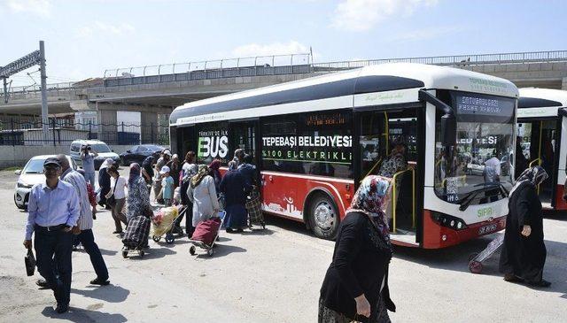 Elektrikli Otobüsler Pazar Servisine Devam Ediyor