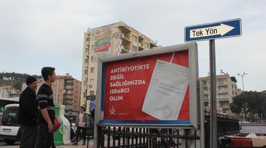 Aydın&rsquo;da Antibiyotik Kullanıma Karşı Vatandaşlar Bilgilendiriliyor