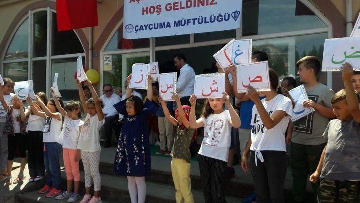 Çaycuma’da Yaz Kur ’an Kursları Açıldı G4