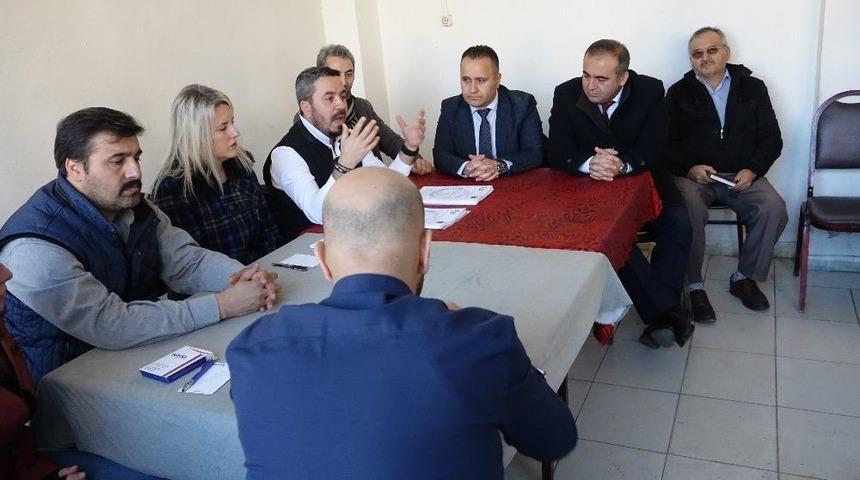 Tarım İ&ccedil;in Ak&ccedil;akoca&rsquo;nın Uğurlu K&ouml;y&uuml;n&uuml; Ziyaret