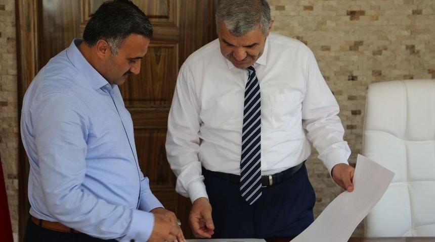 Başkan Çelik’den Başkan Cabbar’a Ziyaret