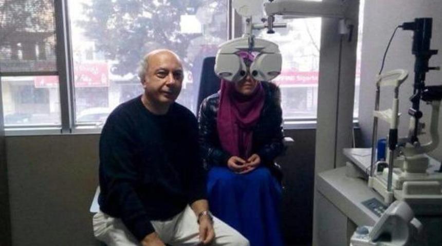 Kartepeli Kadınlara &Uuml;cretsiz G&ouml;z Taraması Yapıldı