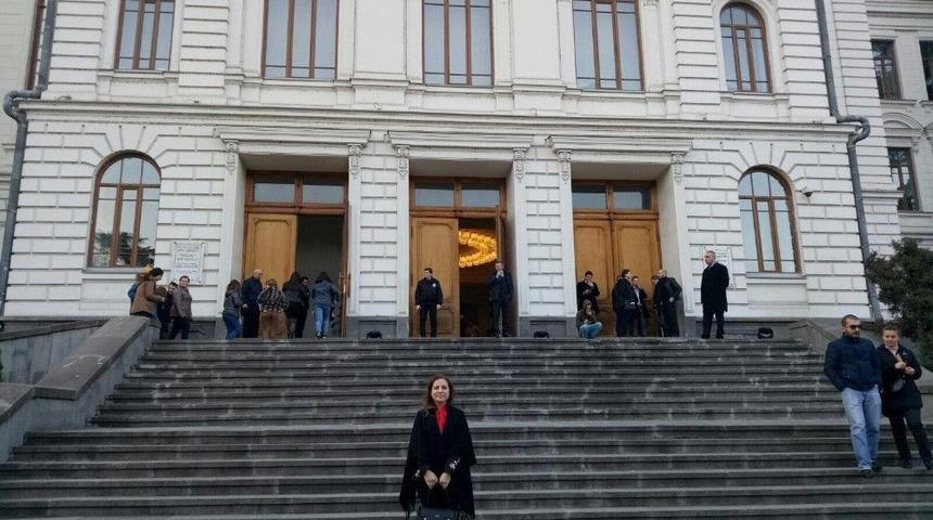 Rekt&ouml;r &Ccedil;akar, Tiflis Devlet &Uuml;niversitesi&rsquo;nin Kuruluş Yıld&ouml;n&uuml;m&uuml; Programına Katıldı