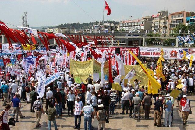 Aydın’da 1 Mayıs İşçi Bayramı Kutlamaları