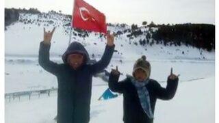 Miniklerden Mehmetçiğe Marşlı Destek