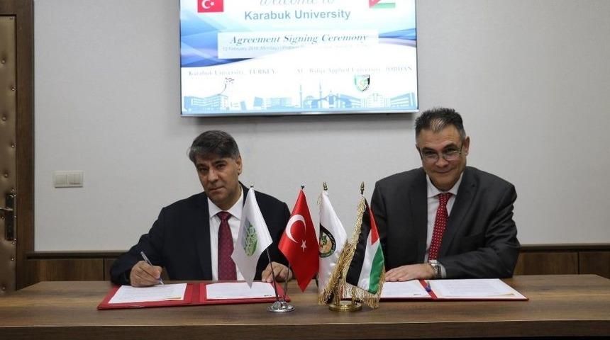 &Uuml;rd&uuml;n Al-balqa Applied &Uuml;niversitesi İle Protokol İmzalandı