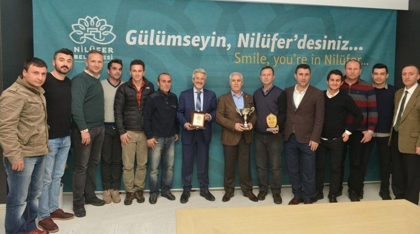 Orhan Can Turnuvası&rsquo;ndan Nil&uuml;fer Ekibine İkincilik Kupası