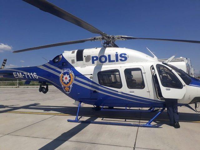 Kayseri’de Helikopter Destekli Uyuşturucu Denetimi