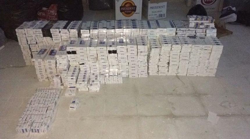 Samsun&rsquo;da Yolcu Otob&uuml;s&uuml;nde 4 Bin 200 Paket Ka&ccedil;ak Sigara Ele Ge&ccedil;ti
