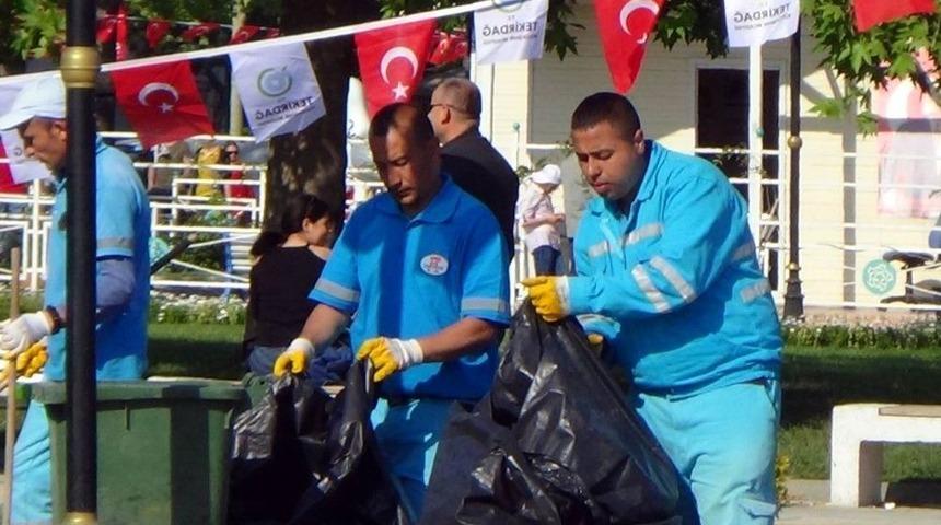 Onların Eğlencesi, Temizlik İş&ccedil;ilerin &Ccedil;ilesi Oldu