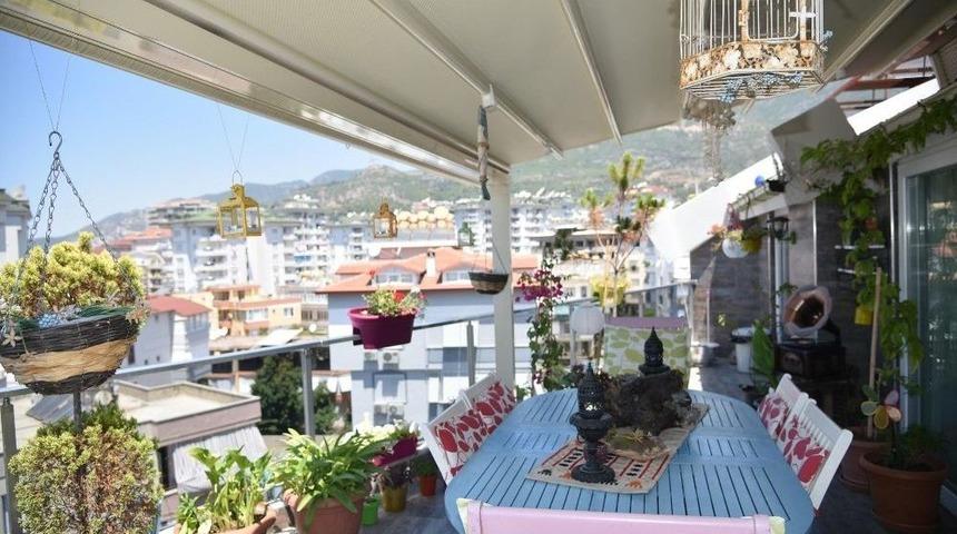 Alanya&rsquo;da En G&uuml;zel Balkon Ve Bah&ccedil;elere &Ouml;d&uuml;l