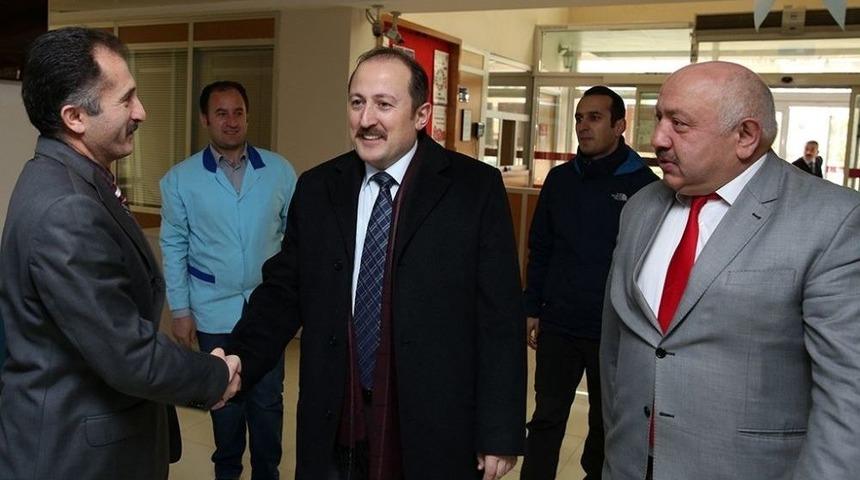 Vali Pehlivan, Sgk İl M&uuml;d&uuml;rl&uuml;ğ&uuml;&rsquo;nde İncelemelerde Bulundu