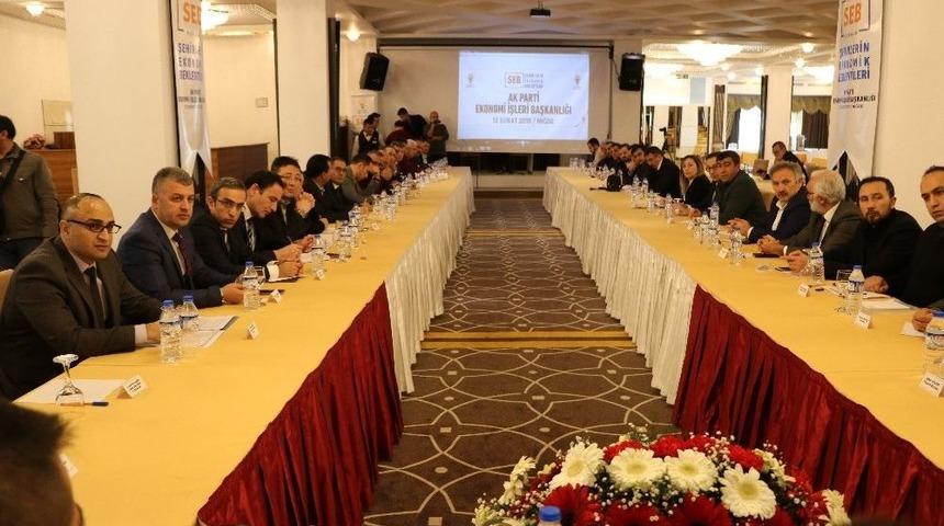 Ak Parti, Stk Ve İş Adamlarıyla Ekonomi Toplantısı D&uuml;zenledi