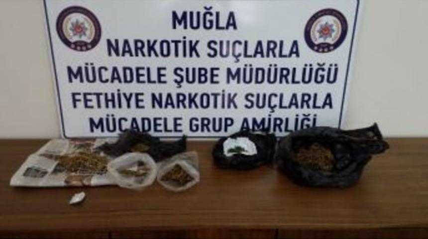 Fethiye&rsquo;de Uyuşturucu Operasyonu: 2 Tutuklama