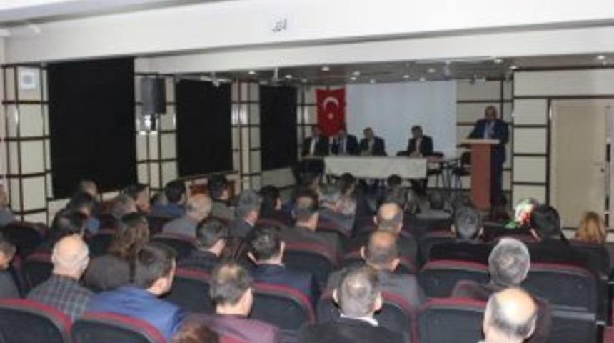 Milli Eğitim M&uuml;d&uuml;r&uuml; Aydoğdu, Okul M&uuml;d&uuml;rleriyle Buluştu