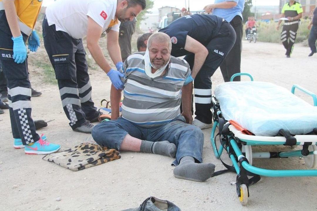 İlgin&ccedil; Kazada Bir Kişi Yaralandı