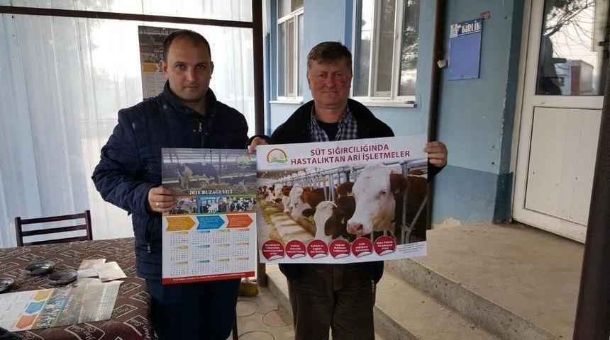 Babaeski&rsquo;de Kış D&ouml;nemi &Ccedil;ift&ccedil;i Eğitim &Ccedil;alışmaları Tamamlandı