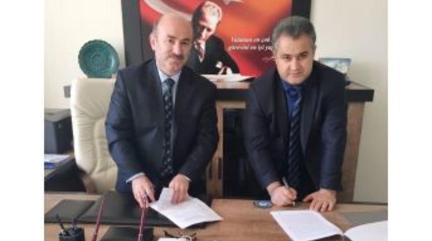 Hisarcık Milli Eğitim M&uuml;d&uuml;rl&uuml;ğ&uuml; İle İşkur Arasında Protokol