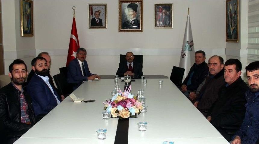 Vali Ustaoğlu, Sanayicilerle Bir Araya Geldi