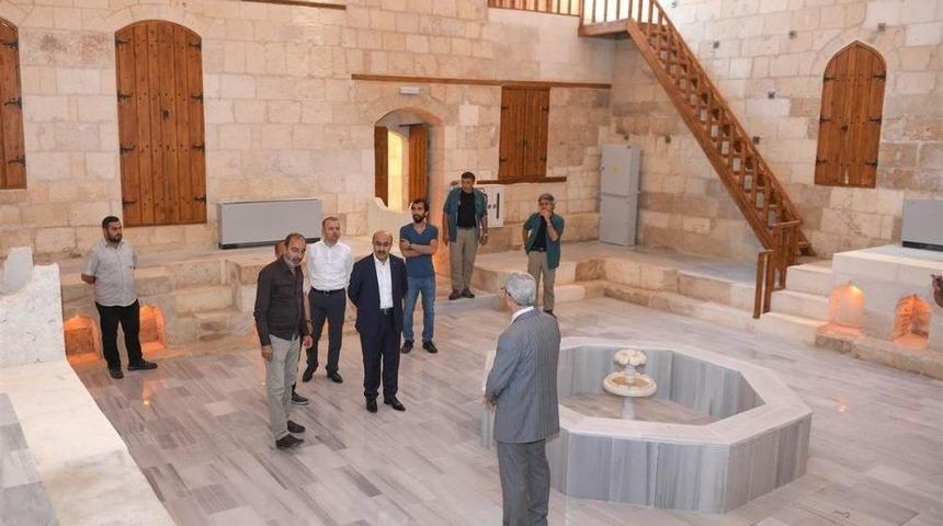 Vali Mahmut Demirtaş, Yeni Hamam&rsquo;da İncelemelerde Bulundu