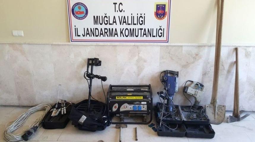 Milas&rsquo;ta Ka&ccedil;ak Kazı Operasyonu