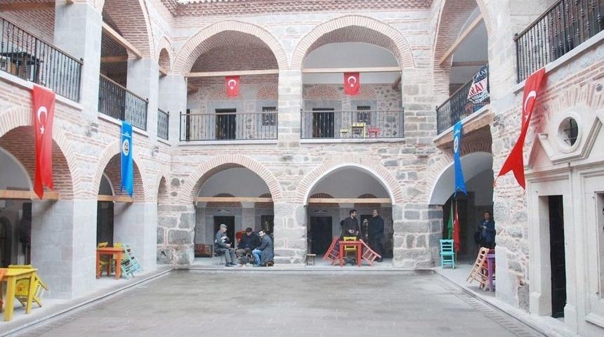 (&ouml;zel Haber) 500 Yıllık Han Tekrar Hizmette