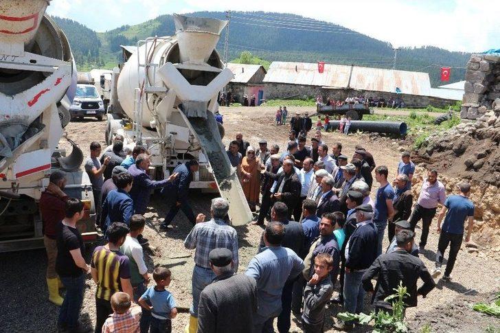 Semah İle Cami Temeli Attılar G2