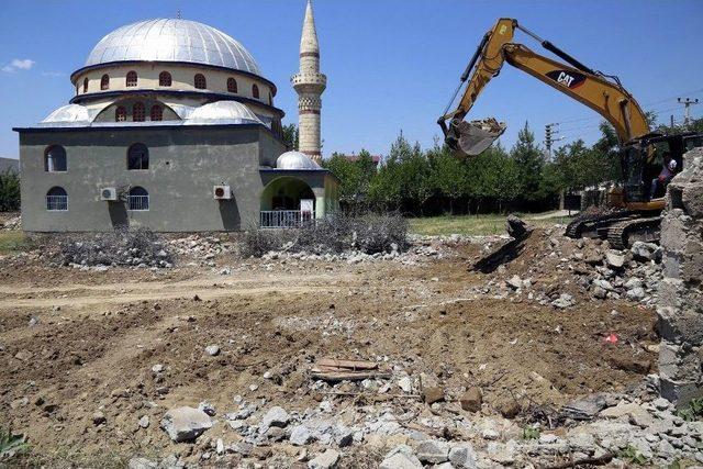 Müminağa Cami Taziye Evi Yapımına Başlandı