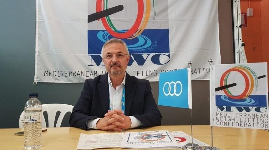 Başkan Taşpınar, Akdeniz Halter Konfederasyonu Genel Kurul &Uuml;yesi Se&ccedil;ildi