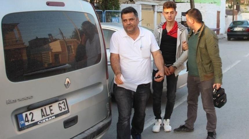 G&uuml;venlik Kamerasının Kaydettiği Hırsızlık Ş&uuml;phelisi Evine Yapılan Baskınla Yakalandı