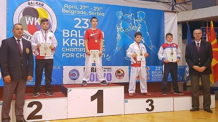 İhlas Koleji Sporcusu Emin Can İstanbullu Balkan &Uuml;&ccedil;&uuml;nc&uuml;s&uuml; Oldu