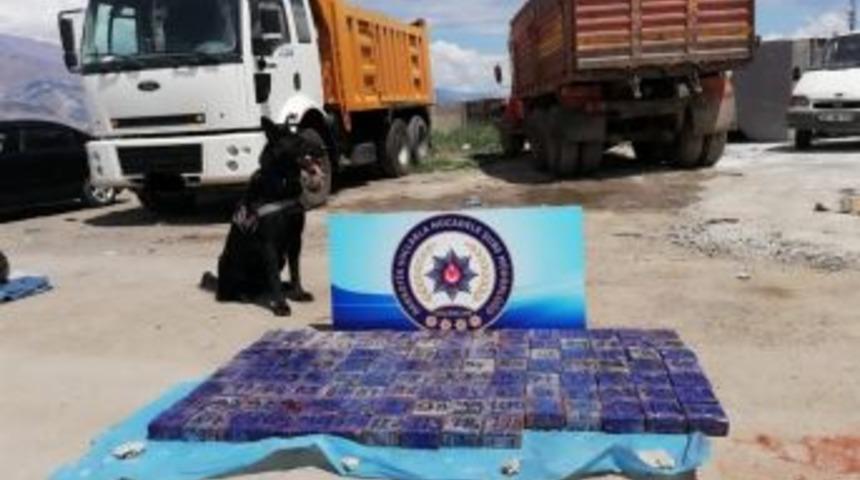 Erzincan’da 58 Kilogram Eroin Ele Geçirildi