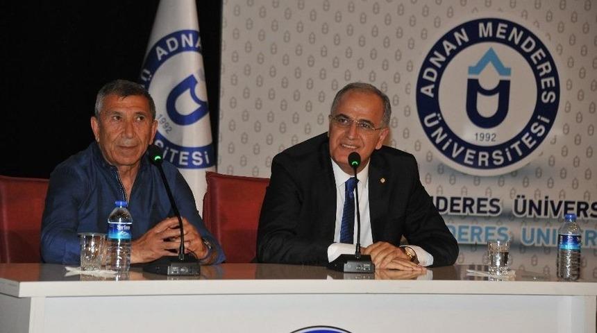 Tvf Başkanı &Uuml;st&uuml;ndağ Ad&uuml;&rsquo;de S&ouml;yleşiye Katıldı