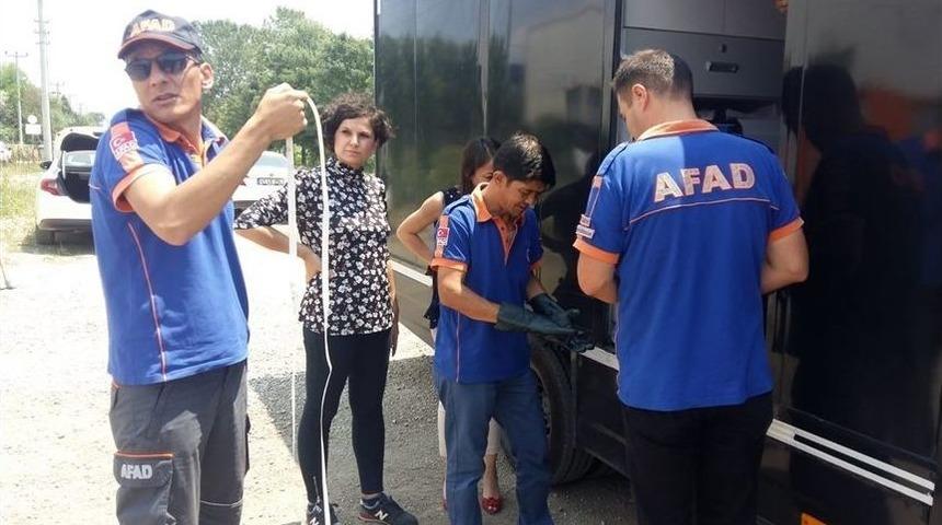 Mahalleye Yayılan Koku Afad&rsquo;ı Harekete Ge&ccedil;irdi