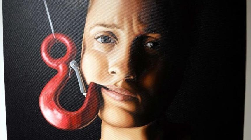 Gaün’de "farkındalıklar" Resim Sergisi Açıldı