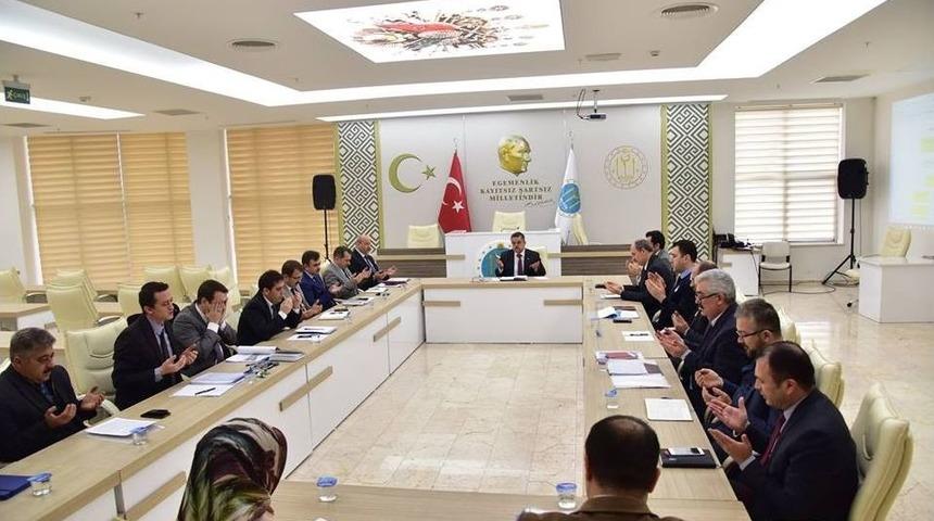 Başkan Yağcı, Birim M&uuml;d&uuml;rleriyle Bir Araya Geldi