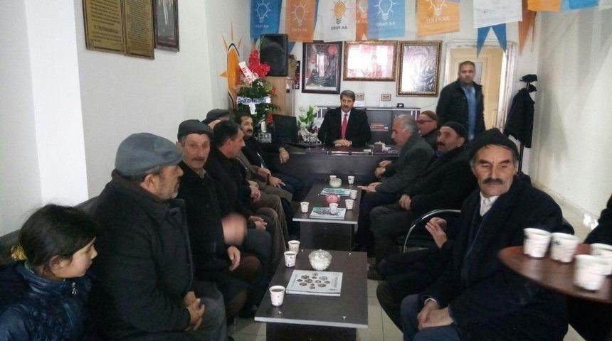 Ak Parti &Ccedil;aldıran İl&ccedil;e Başkanlığına &Ccedil;ınarağa&ccedil; Atandı