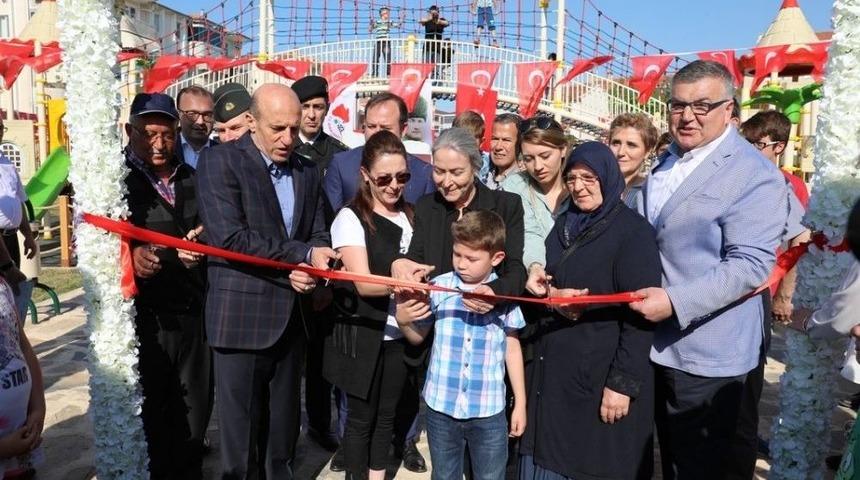 El-bab Şehidinin Adı &Ccedil;ocuk Parkına Verildi