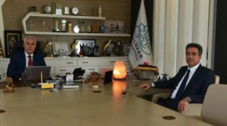 Meteoroloji M&uuml;d&uuml;r&uuml; Yergin&rsquo;den Bozbey&rsquo;e Ziyaret