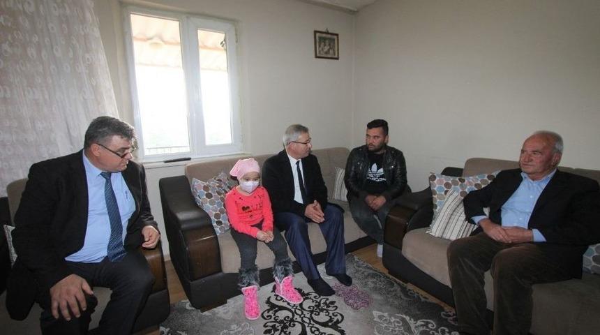 Başkan Yaralı, All Hastası Minik Elif&rsquo;e &rsquo;umut&rsquo; Oldu