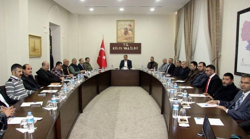 Vali Tekinarslan, Suriye Ge&ccedil;ici H&uuml;k&uuml;meti Meclis &Uuml;yeleri İle Bir Araya Geldi