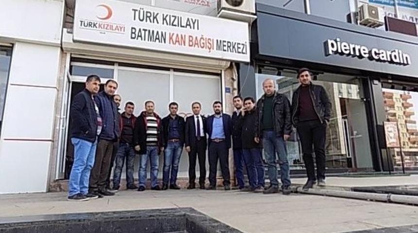 Batman&rsquo;dan Afrin&rsquo;deki Mehmet&ccedil;ik İ&ccedil;in Kan Bağışı