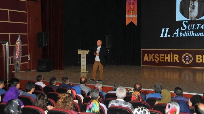 Talha Uğurluel, Akşehir’de Abdülhamit Han’ı Anlattı