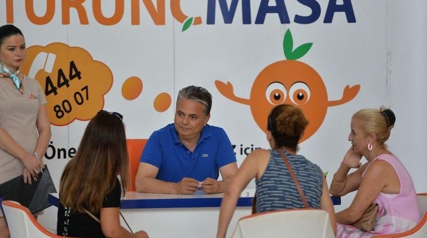 Başkan Uysal Turunç Masa’da