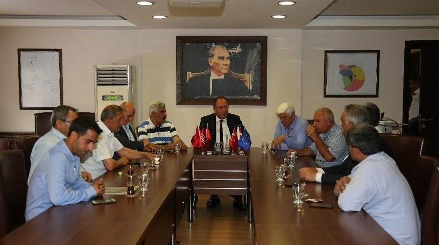 Y&uuml;reğirli Muhtarlardan Aski&rsquo;ye Ziyaret