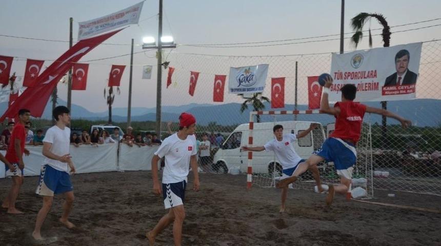21.t&uuml;rkiye &Uuml;niversiteler K&ouml;yceğiz Yaşar Sevim Plaj Hentbolu Şampiyonası
