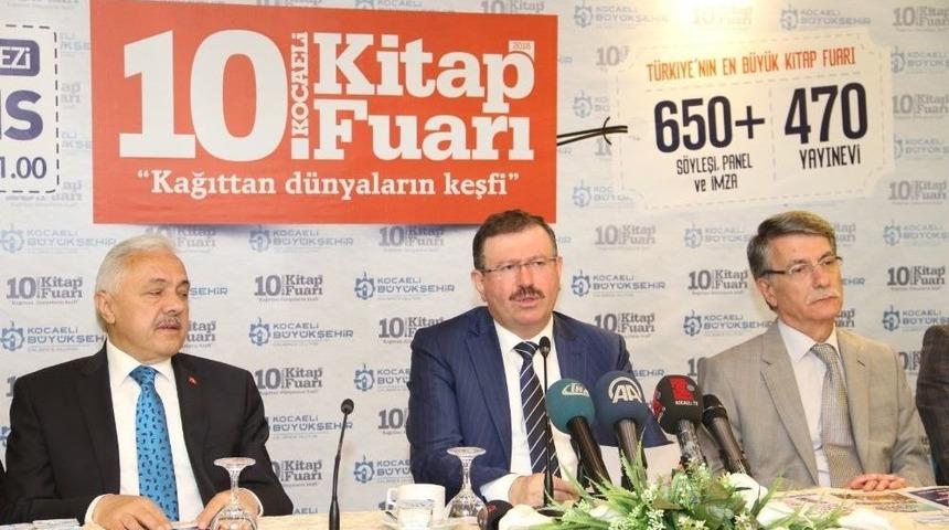 Kocaeli Kitap Fuarı Milyonlarca Kitapla Kapılarını A&ccedil;ıyor