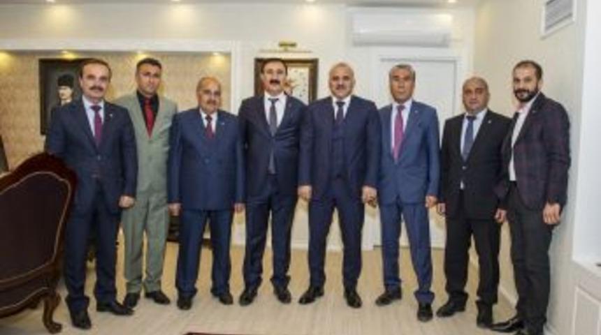 Başkan S&uuml;er&rsquo;den Vali Zorluoğlu&rsquo;na Ziyaret