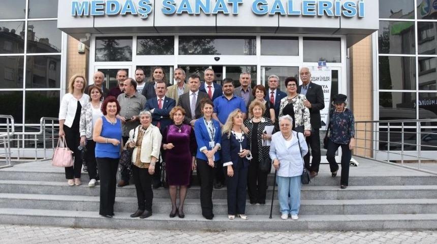 Gesam &Uuml;yeleri Konya Sergisi A&ccedil;ıldı